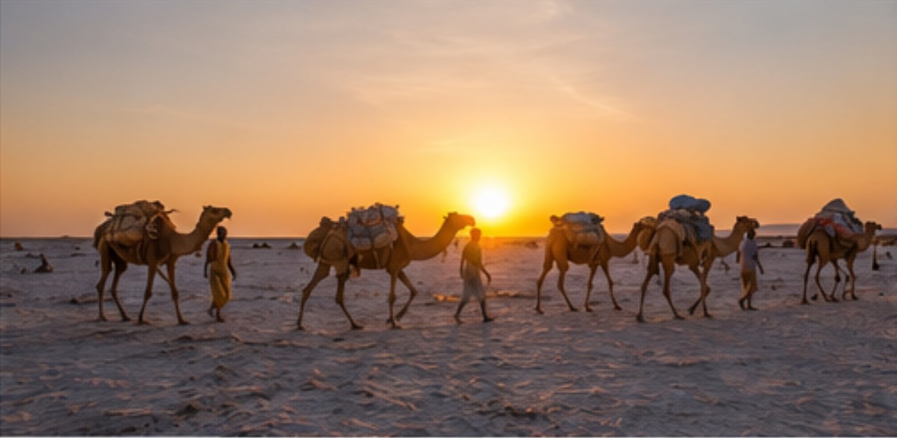 Camel caravan